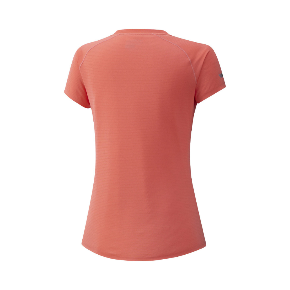 RUNNING TEE SOLAR CUT WOMEN Sugar Coral